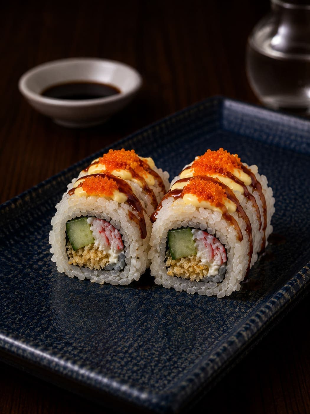 Caesar Roll from Miyora Sushi pre-order sushi menu in St Neots