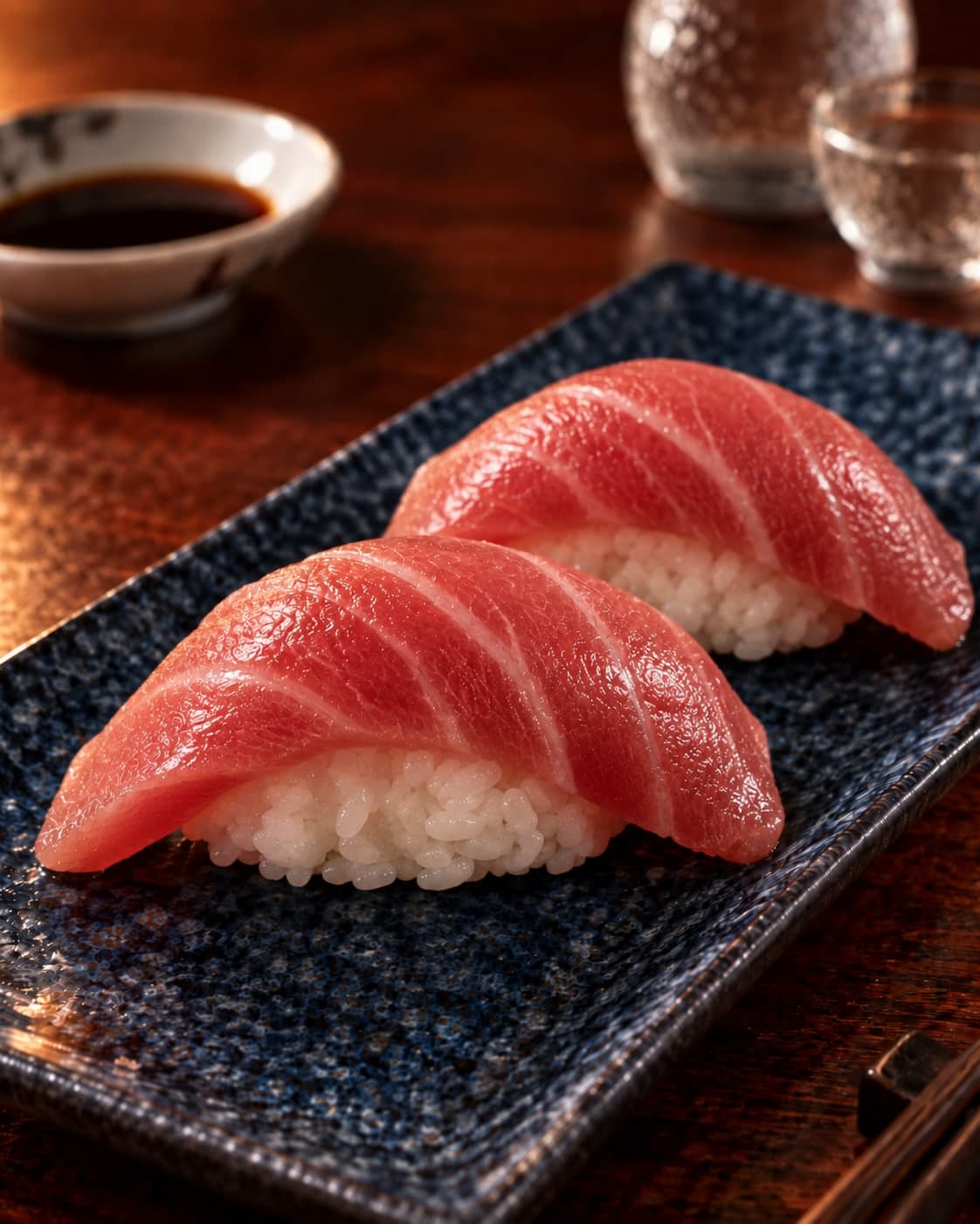 Chutoro Nigiri from Miyora Sushi pre-order sushi menu in St Neots